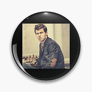 Magnus Carlsen Classic T-Shirt Pin