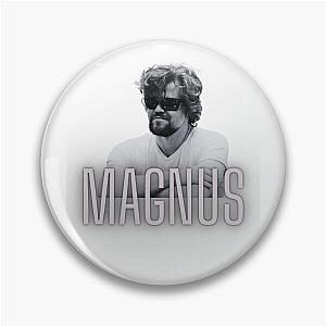 Poker face Magnus Carlsen Pin