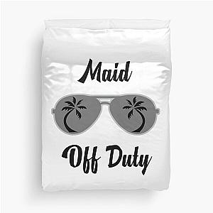 Off Duty Maid Summer Vacation Duvet Cover