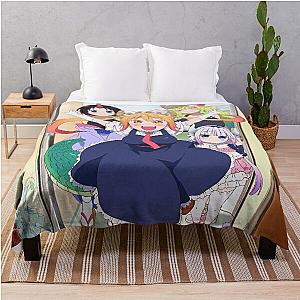 Miss Kobayashi's Dragon Maid Throw Blanket