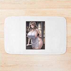My Anime Maid Waifu Perfectly for You Bath Mat
