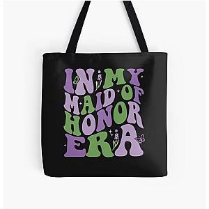 Funny In My Maid of Honor Era Apparel Maid of Honor All Over Print Tote Bag