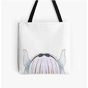 Kanna Horn Introduction to Miss Kobayashi's Dragon Maid All Over Print Tote Bag