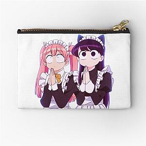 Komi and Tadano Cute Maid Zipper Pouch
