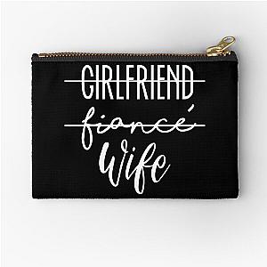 Best Cute Engagement Gift for Bride Bridesmaid Maid of Honor Mother of the Groom Mother of the Bride Zipper Pouch for Her Best Friend Girlfriend Fiance Wife