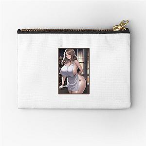 My Anime Maid Waifu Perfectly Makes for You Zipper Pouch