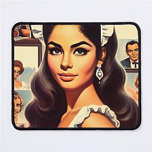 Retro Pin-up Mouse Pad