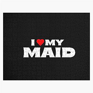 I Love My Maid Jigsaw Puzzle becomes
I Love My Jigsaw Puzzle