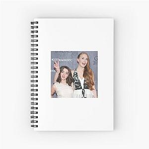 Sophie Turner and Maisie Williams Mophie Spiral Notebook