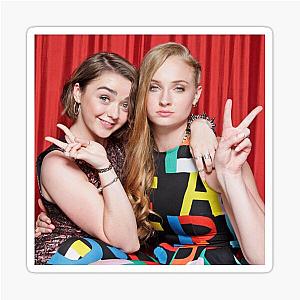 Sophie Turner and Maisie Williams Mophie Sticker