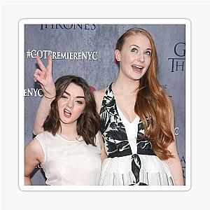 Sophie Turner and Maisie Williams Mophi Sticker