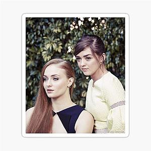 Sophie Turner and Maisie Williams Mophie Sticker