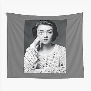 Maisie Williams Black Classic Tapestry