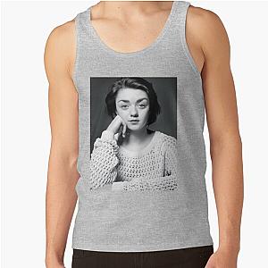 Maisie Williams Black Classic Tank Top