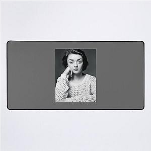 Maisie Williams Black Classic Desk Mat