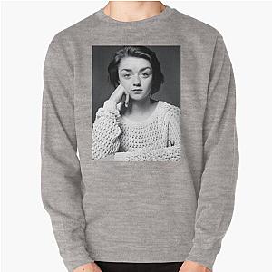 Maisie Williams Black Classic Pullover Sweatshirt