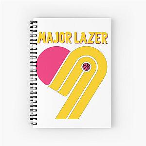 Light It Major Lazer Spiral Notebook