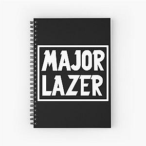 Major Lazer Jamaican-American Band Spiral Notebook