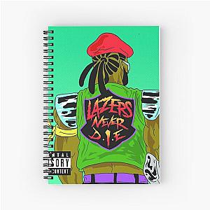 Major Lazer - Lazers Never Die album 2010 Spiral Notebook