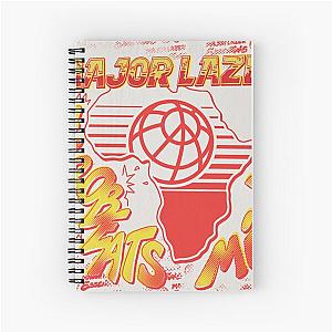 Major Lazer - Afrobeats (DJ Mix) album 2018 Spiral Notebook