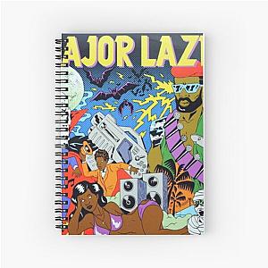 Major Lazer - Guns Don't Kill People... Lazers Do album 2009 Spiral Notebook