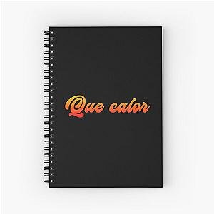 Que Calor - J Balvin & Major Lazer Spiral Notebook