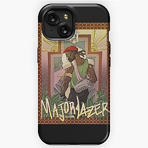 Major lazer major laser illustration iPhone Tough Case