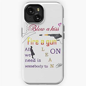 Major Lazer Lean On Lyric Quote  iPhone Tough Case