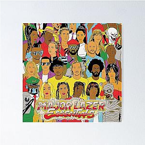 Major Lazer - Major Lazer Essentials album 2018 Poster