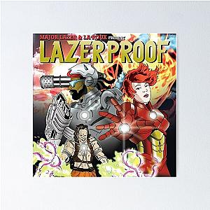 Major Lazer - LazerProof album 2010 Poster