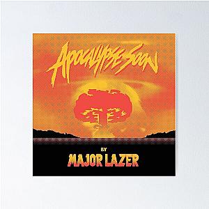 Major Lazer - Apocalypse Soon album 2014 Poster