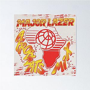 Major Lazer - Afrobeats (DJ Mix) album 2018 Poster