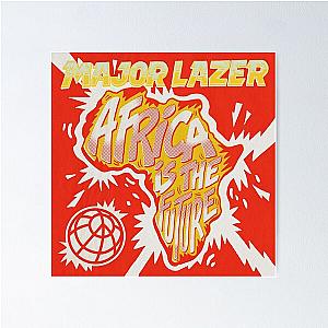 Major Lazer - Africa Is The Future album 2018 Poster