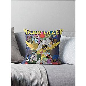 Major Lazer - Free the Universe album 2013 Throw Pillow