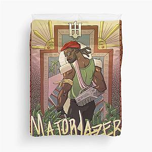 Major lazer major laser illustration Duvet Cover