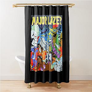 Major Lazer - Guns Don't Kill People... Lazers Do album 2009 Shower Curtain