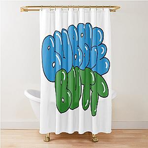 Bubble Butt - Major Lazer lyric video motif - adonitology Shower Curtain