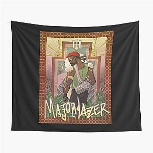 Major lazer major laser illustration Tapestry