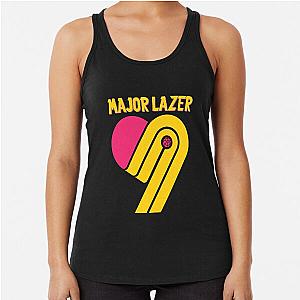 Light It Major Lazer Racerback Tank Top