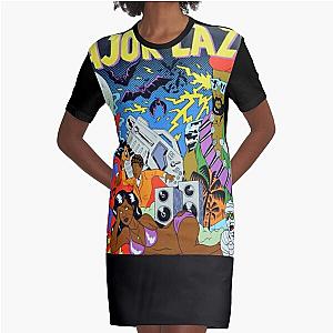 Major Lazer - Guns Don't Kill People... Lazers Do album 2009 Graphic T-Shirt Dress