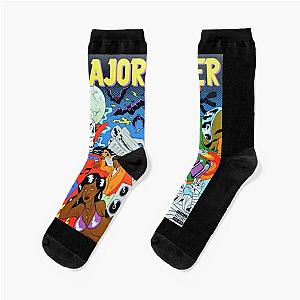 Major Lazer - Guns Don't Kill People... Lazers Do album 2009 Socks