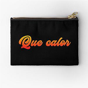 Que Calor - J Balvin & Major Lazer Zipper Pouch