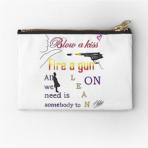 Major Lazer Lean On Lyric Quote  Zipper Pouch