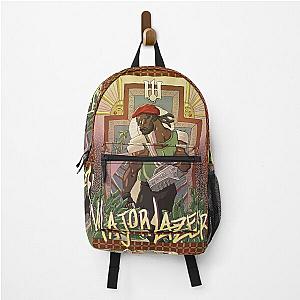 Major lazer major laser illustration Backpack