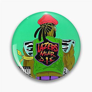 Major Lazer - Lazers Never Die album 2010 Pin