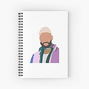 Maluma Sticker Spiral Notebook