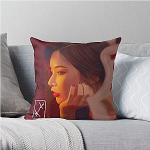 Mamamoo Pillows - Solar Blue  Fanart Throw Pillow RB0508