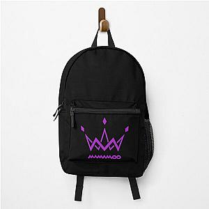 Mamamoo Backpacks - Kpop Mamamoo Purple Logo Backpack RB0508