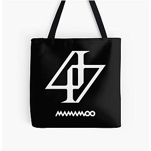 Mamamoo Bags - Mamamoo Reality In black All Over Print Tote Bag RB0508