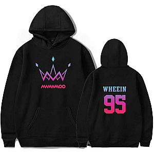 Mamamoo Hoodies - Logo Wheein Member Name Pullover Hoodie